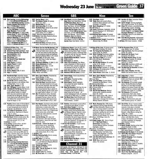 victoria tv guide tv schedule